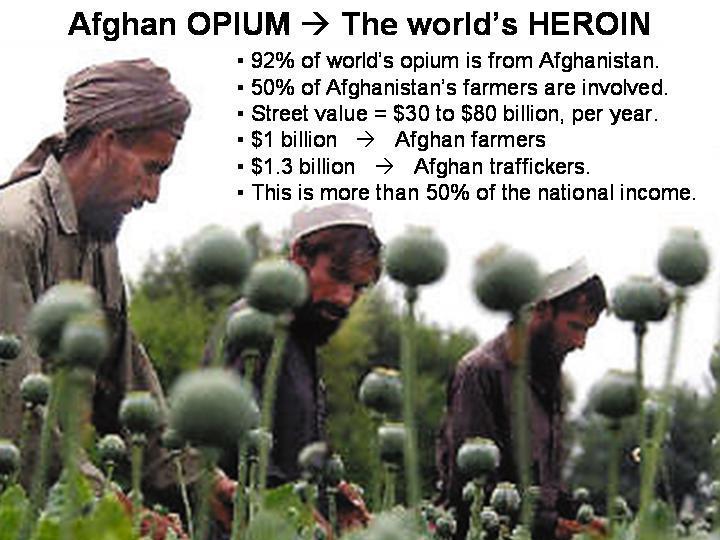 engaged in farming and herding Opium trade U.S.