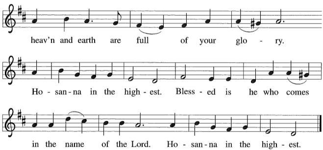 4 Preface Holy, Holy, Holy Lord With the whole creation, we join the angels song (see Isaiah 6:3).