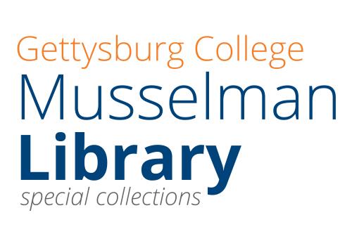 Musselman Library Special Collections &