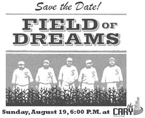 Esperanza de Guatemala 2018 Fundraiser Mark your calendar and join us for a special viewing of Field of Dreams, Sunday, August 19 at The Cary Theater, sponsored by Esperanza de Guatemala.