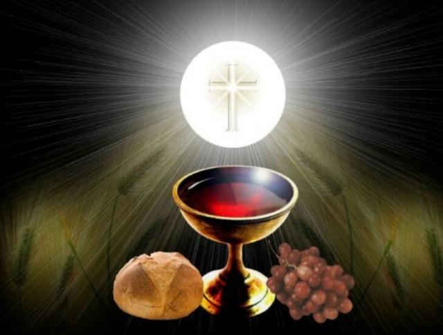 Solemnity of the Most Holy Body & Blood of Christ Today s Reflection: Today, we focus our attention on the reason we come together each week. Jesus has given himself up for all of us.