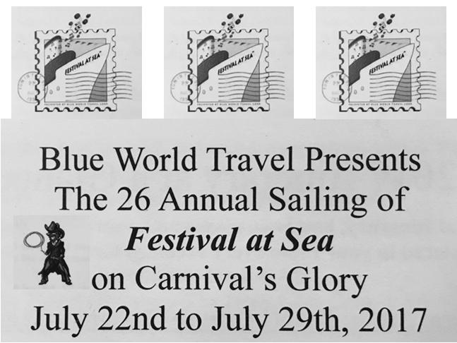 2017 "BIBLE STUDY" ABOARD YOUR FESTIVAL-AT- SEA "THE 'GLORY' OF THE LORD"