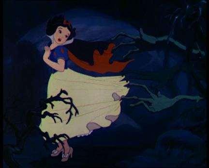 How is this scene from Snow White different from