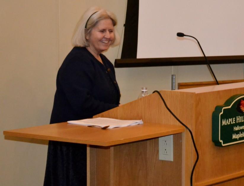 Rebbeca Warren Steele, from MMA Legal Services, spoke about the implications of the Maine Supreme Judicial