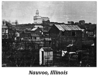 After founding the Church in 1830, Smith and his followers moved westward to escape the persecution they soon faced, first to Ohio and Missouri and finally to Nauvoo,