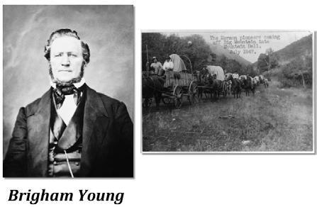 After his death, the question of succession caused the group to split into several factions. Ultimately most Mormons accepted Brigham Young as the new President of the Church.