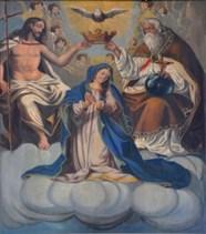 the angels and saints, this great, prevailing gift of prayer. No one has access to the Almighty as His Mother has; none has merit such as hers.