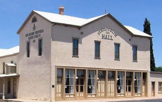 KING SOLOMON TERRITORIAL LODGE #5 ESTABLISHED 1881 HISTORIC SCHIEFFELIN HALL FREMONT & 4TH STREET TOMBSTONE, ARIZONA Honoring our heritage embracing the future January, 2015 In this Issue of the
