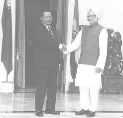 Myanmar commited to (from page 16) Indian Prime Minister were External Affairs Minister Shri K Natwar Singh, Secretary of the the External Affairs Ministry Mr Shyam Saran, Joint-Secretary Mrs Mitra