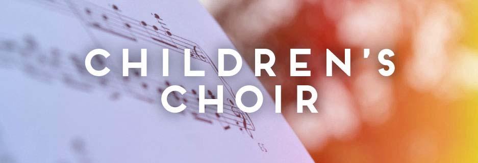 We are delighted that your child is interested in being a part of the First Presbyterian Church Children s Choir program this year!