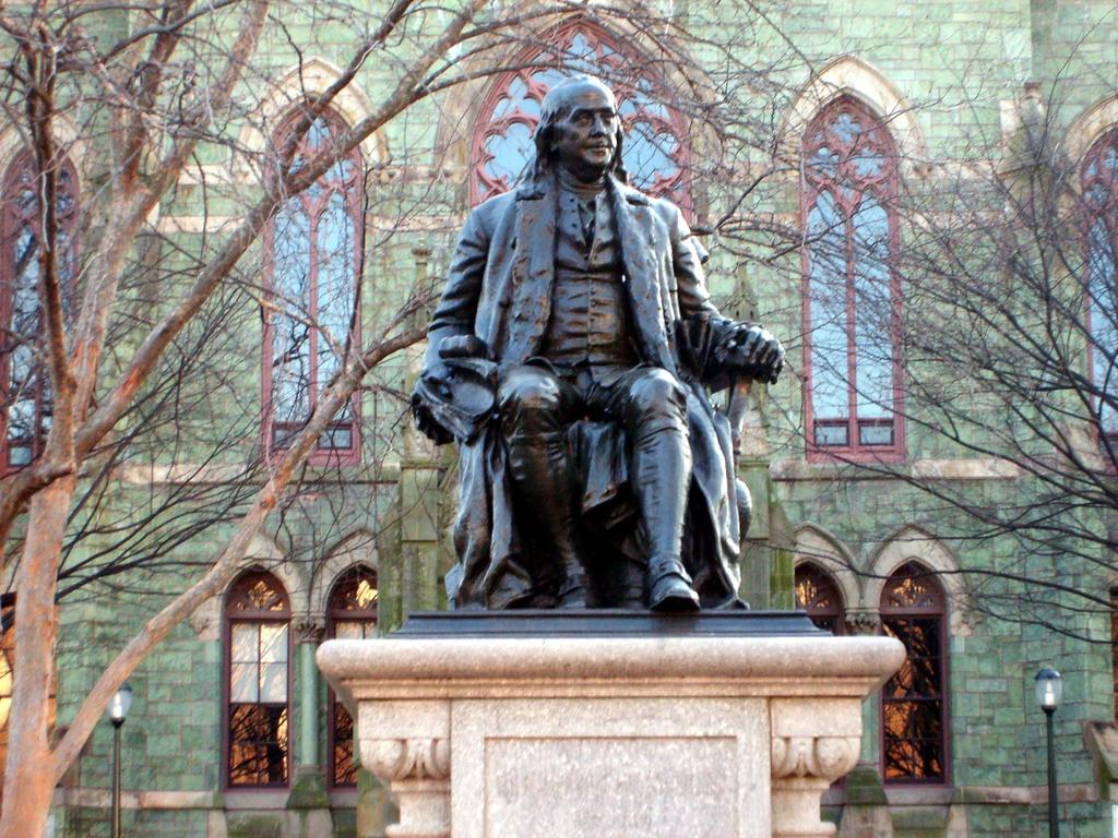 Higher Education Clergy training, not academics University of Pennsylvania Emphasis on religion and Latin and Greek Ben Franklin helped established it First college free of