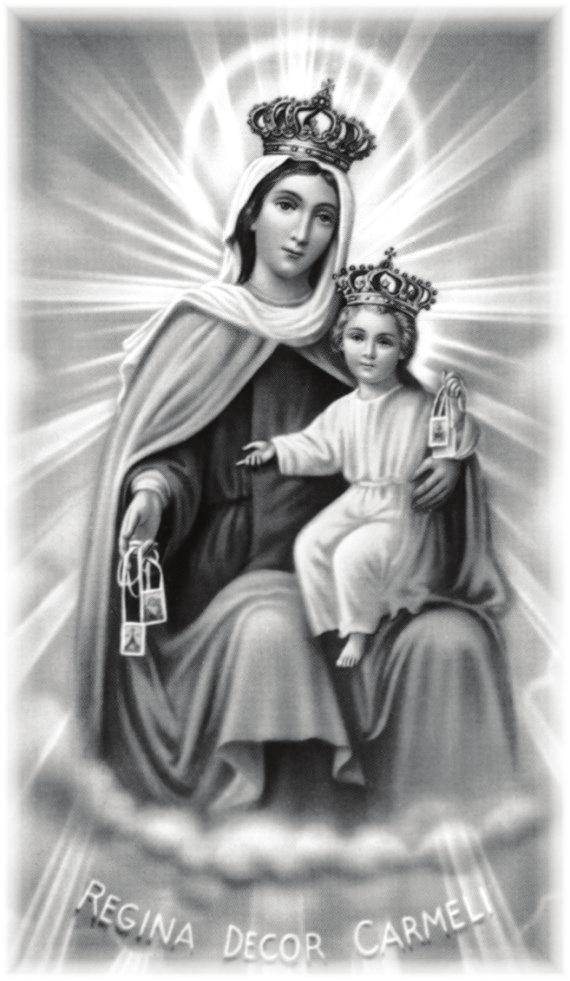 OUR LADY OF MOUNT CARMEL FEAST DAY MASS You are invited to A Mass in Honor of OUR LADY OF MOUNT CARMEL which will be held at Saint Luke in