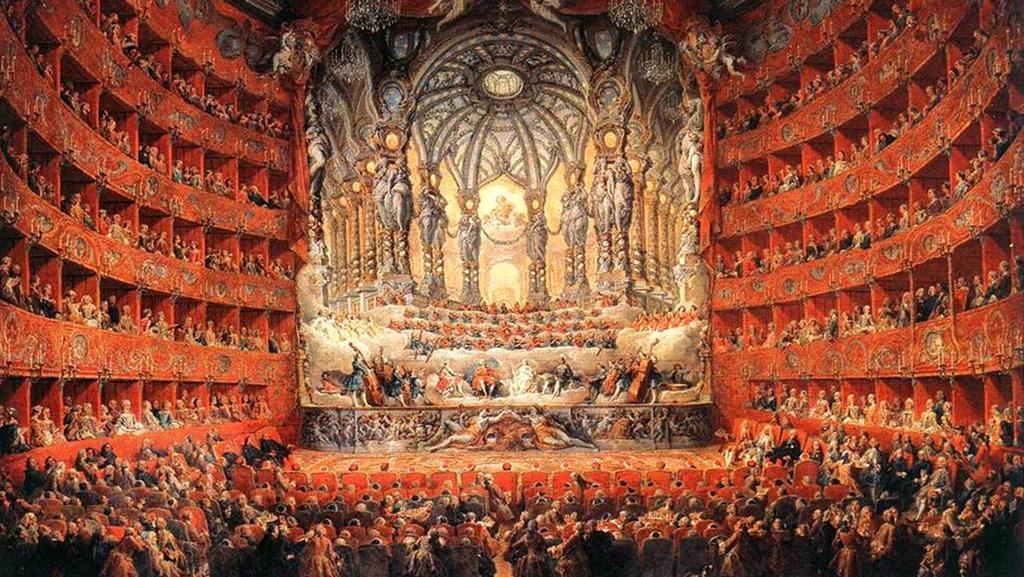 An Oratorio is a large-scale musical work for orchestra and voices, typically a
