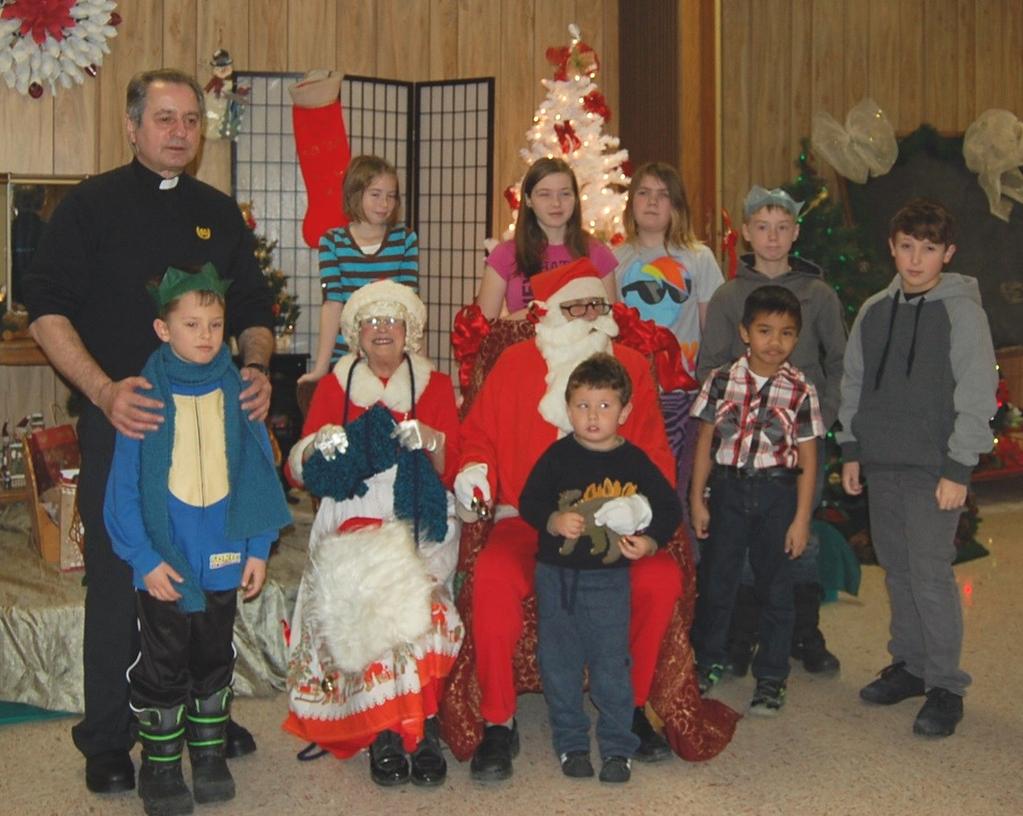 Volume 93, Issue No. 1 13 Canadian Diocese Children s Christmas Party St. Mary s Parish, Winnipeg, MB It was the time of the year when we spend special time with our families and friends.