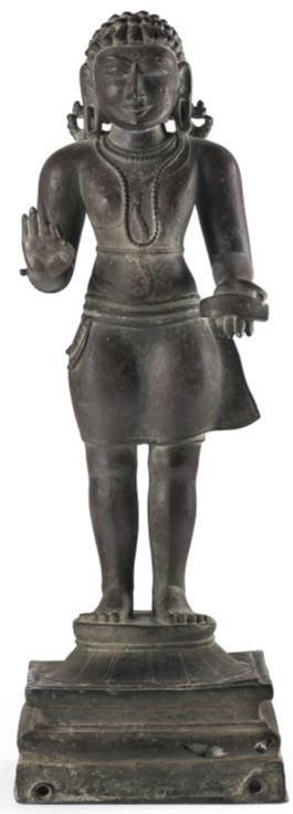 Highlighting the sale is a buff sandstone figure of Salabhanjika (pictured left on page 1, estimate: $250,000 350,000).