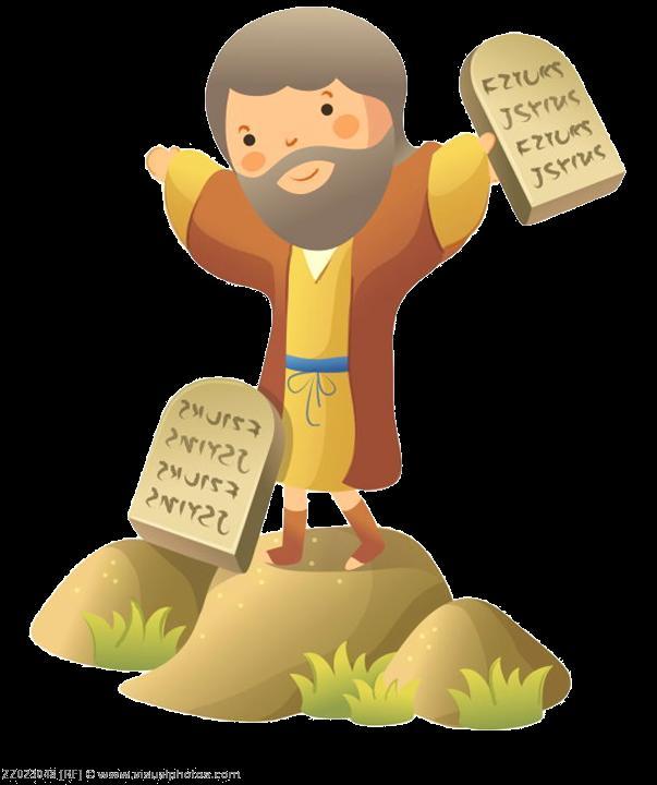 MOSES TALKS WITH GOD EXODUS 34 "Come back up to the top of Mount Sinai," God told Moses. "Bring two more stone tablets. I will write the commandments again." Moses obeyed God.