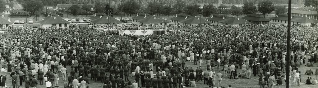 Billy Graham and Billy Graham s Fort Jackson Crusade in 1958 was the first integrated mass meeting in South Carolina history.