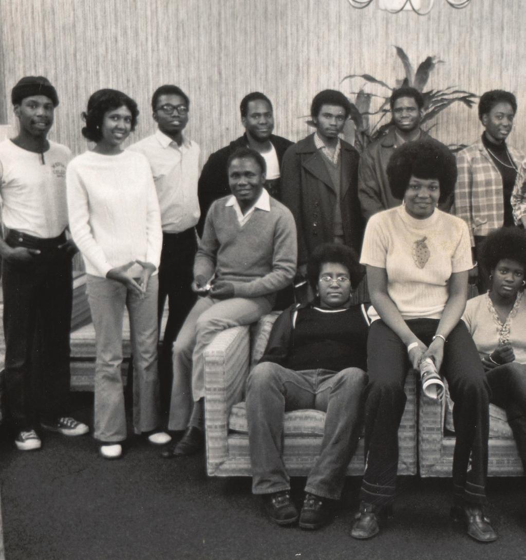 Black Student Union F ounded in 1971, the Black Student Union sought to aid black students in all areas of development spiritual, social, and academic and to develop a fellowship among black students