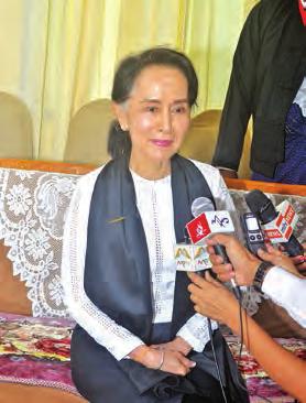 State Counsellor: Only by remembering country s history, one learns what to do and what not in future 5 Interviewed by Khin Maung Htwe, Win Win Maw, Nanda Win Photo by Zaw Min Latt, Ye Htut IN his