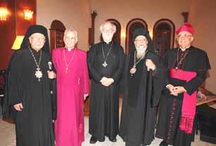 l o v e t h e H O L Y l a n d a n d b e l o v e d P A G E 3 Diocese : Holy Land News Nazareth interreligious meeting with the Archbishop of Canterbury The Archbishop of Canterbury, the Most Reverend