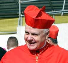 Pope Benedict XVI imposed the red biretta and robe and delivered the ring to each of the 22 designated cardinals, including His Excellency Edwin O Brien, former Pro-Grand Master of the Order of the