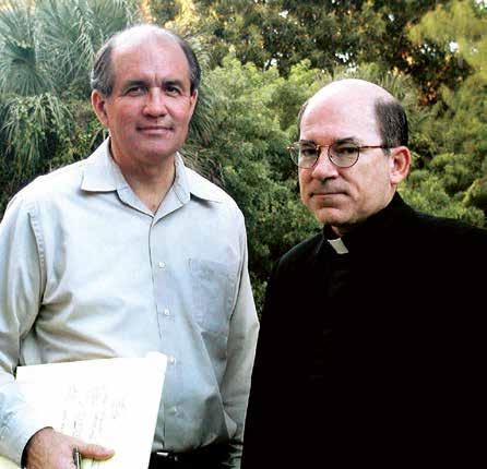 Cross Catholic and Kobonal Mission: A Special Partnership Cross Catholic Outreach President Jim Cavnar (left) and Fr.