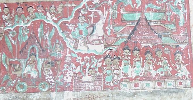 The monuments and visual arts of post Bagan Period are also found in Bagan area.