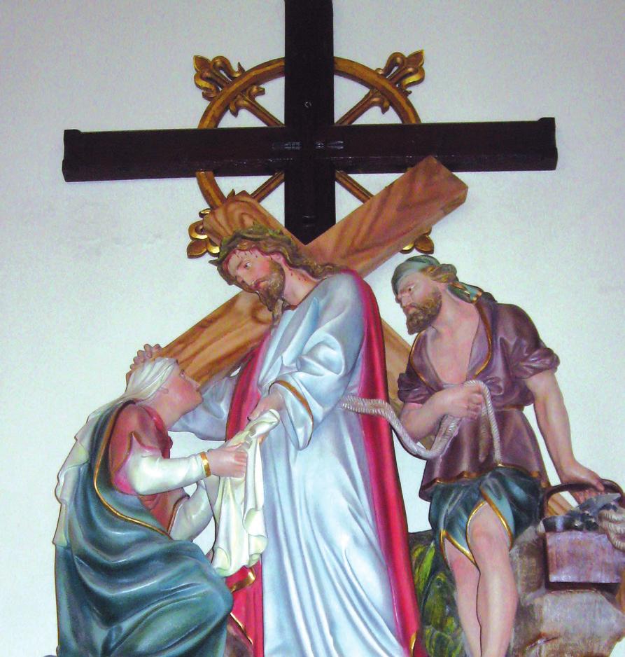 6 Jesus meets Veronica LORD, HAVE MERCY ON THE SICK AND DYING: How often Jesus reached out with healing hands to touch the sick and the dying.