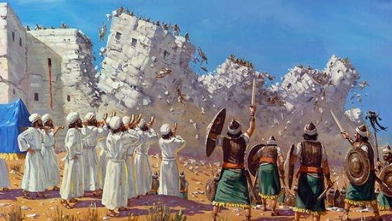The battle of Jericho is recorded in Joshua 6. The inhabitants of Jericho knew full well of the powerful destruction that Israel had directed against the kingdom of the Amorites east of Jordan.