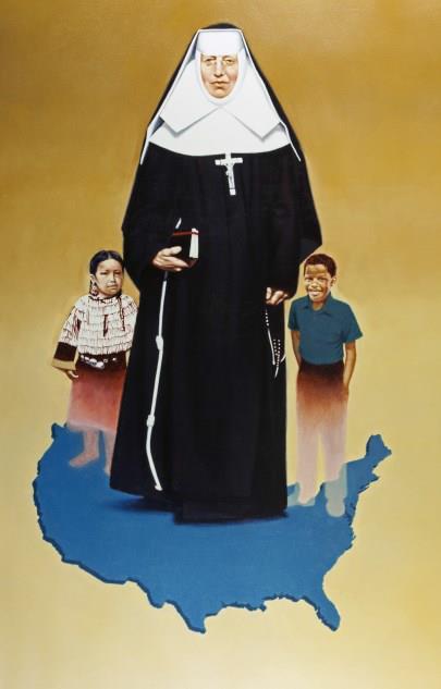 The pamphlet was distributed to parishioners and is also on the parish web site. During this period, we displayed a picture of Mother Katharine in the sanctuary.