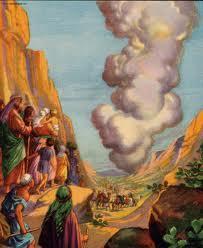 A PILLAR OF CLOUD AND FIRE Exodus 13:17-22 Now the Israelites were free. God was going to lead them into the land where Abraham, Isaac, and Jacob had lived. It was the land God had promised to them.