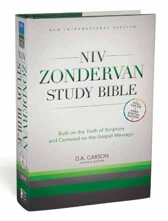 AVAILABLE IN SEPTEMBER NIV Zondervan Study Bible Featuring