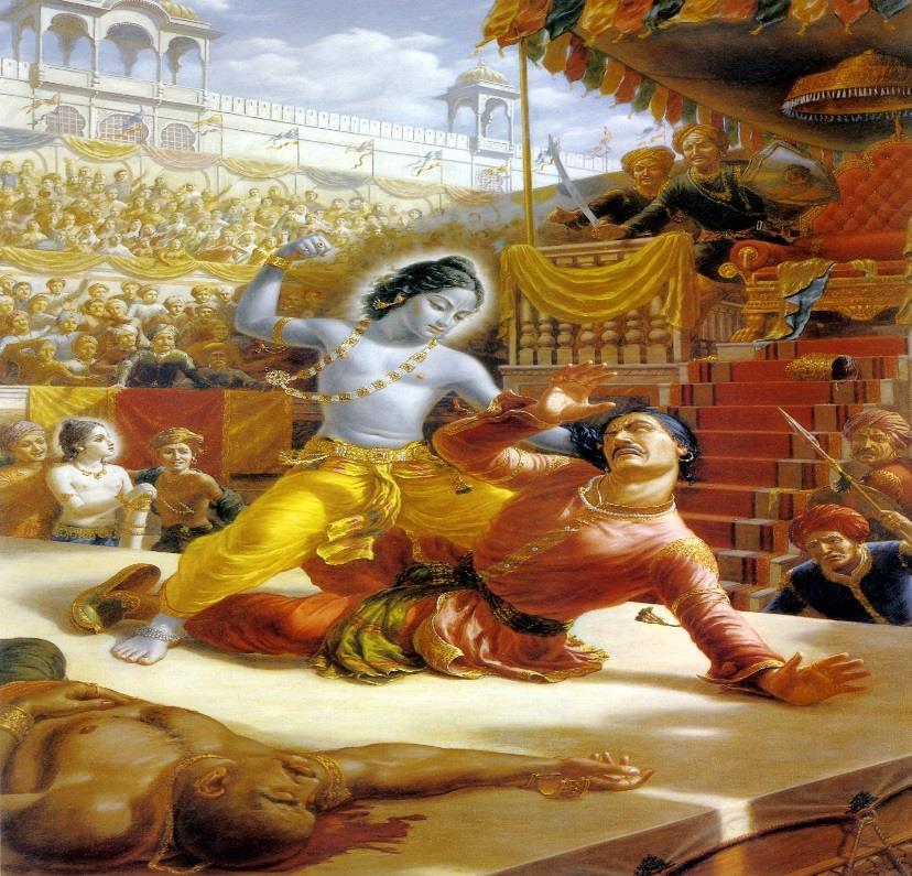 Savior and Most Merciful Within this universe, in the current cosmic cycle. Krishna has appeared more than 18,000 times in His original form and millions of times in His other forms.