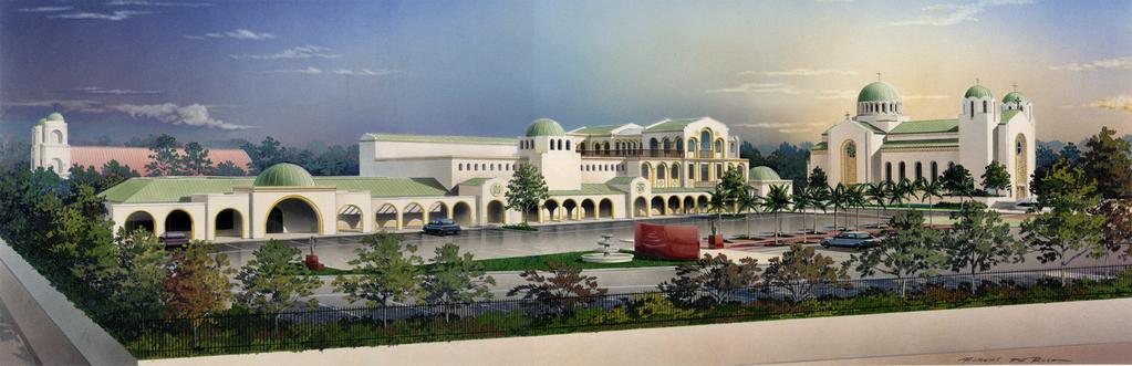 THE FUTURE OF OUR COMMUNITY THE PROPOSED NEW SAINT SOPHIA CATHEDRAL CULTURAL, EDUCATIONAL, SPORTS AND PERFORMING ARTS CENTER We are celebrating the 100th ANNIVERSARY of The Greek Orthodox