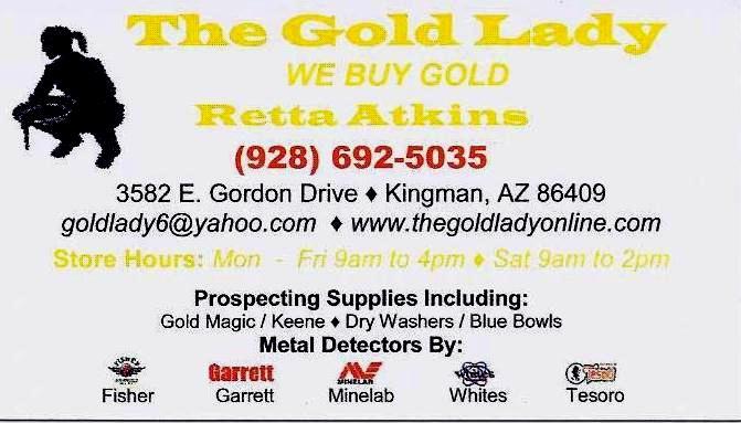 permanent change of address please notify the Havasu Gold Seekers so that we can update our records.