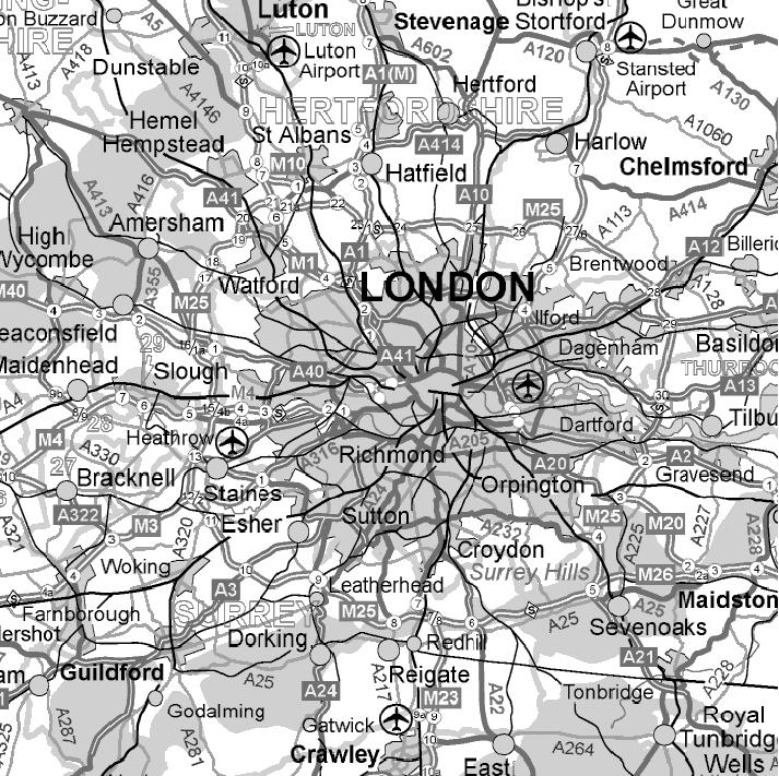 LESSON 4: SALAAT E QASR WORKED EXAMPLES London Below is a map of the City of London. The M25 is London s boundary i.e. HADDE TARAKHUS.