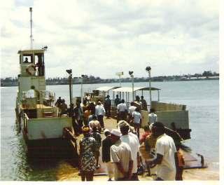 The ferry now with an engine. Photo taken in 1971.