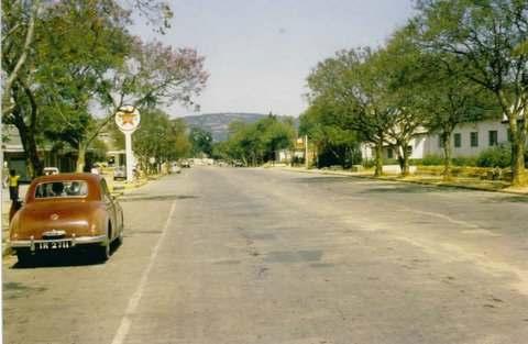 Iringa Main Road in 1960. Mbeya School in 2000.