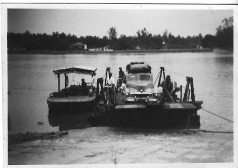 Ferry at Pangani in the 1950s. I am not quite sure what will be of interest to you as I have many stories.
