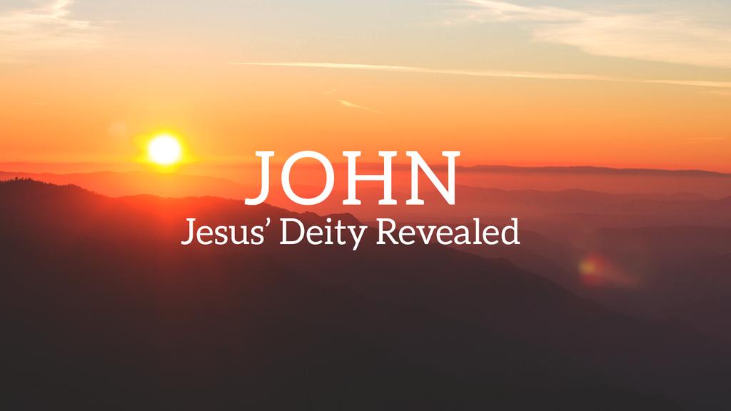 JESUS' DEITY REVEALED JESUS AND LAZARUS JOHN 11:1-44 03/18/2018 MAIN POINT Because Jesus is the victor over death and the giver of eternal life, we mourn with hope.