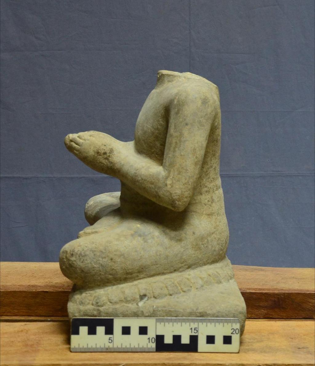 In Quest of Angkorian Medicine Buddha and Boddhisatva: New Archaeological Evidence Figure 2b: Medicine Bodhisattva Source: Preah Norodom Sihanouk-Angkor Museum Hospital Dvarapala On 30 July and 1