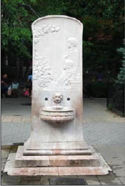 This park is located in the East Village of Manhattan not far from the East River, the location of the Slocum disaster.