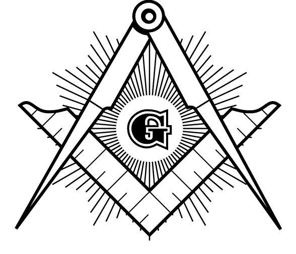 The French Freemasons have always used the traditional, true form symbol of the try square with one leg longer than the other without any surface markings as its primary use is to measure the
