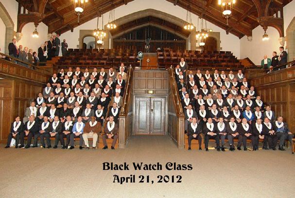 The Valley of Cincinnati welcomed a capacity crowd for the Scottish Master Mason degree on April 20, 2012.