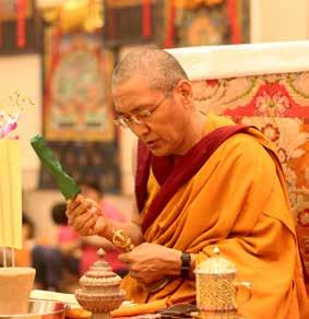 for the extensive accumulation of merit for the benefit of our sponsors and members. Vajravidarana Ritual for Purifying Sickness and Pollution 4.