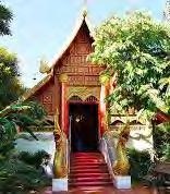intricate Thai architecture.