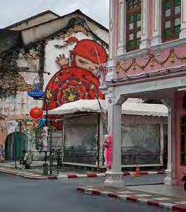 After that, visit a colourful Chinese shrine, testimony of the Chinese influence in Phuket Island.