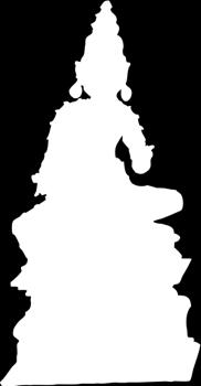At Tirupati, life-size standing portrait statues were cast in bronze, depicting Krishnadevaraya with his two queens, Tirumalamba and Chinnadevi.