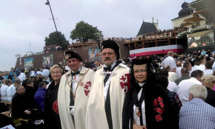 Between the Olympic Games at Ramallah in Palestine, and WYD in Krakow, the members of the Order of all generations dedicated a lot in service of the Church last summer.