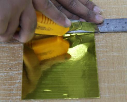 Prepare Butter Paper for Silk Screen